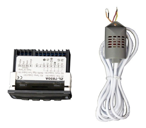 Control De Temperatura Y Humedad Incubadora Sensor Zl-7850a