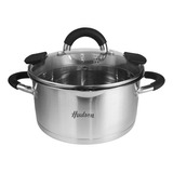 Cacerola Olla 26cm Acero Inox Apto Inducción Hudson Bz3