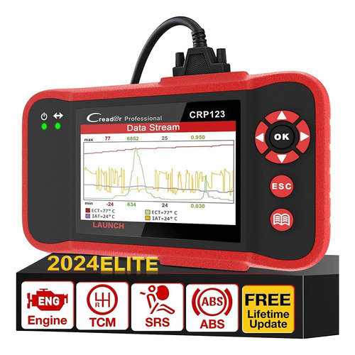 Launch Obd2 Scanner Crp123 Elite - 2023 Modelo Más Nuevo Her