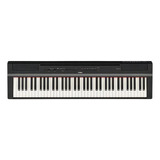 Piano Digital Yamaha P121 B Preto 73 Teclas Com Fonte P-121