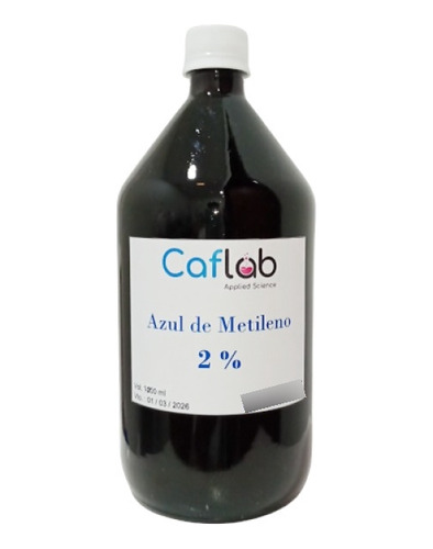 Azul De Metileno 2 % -  500 Ml  - Caflab -