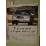 Publicidad Mercedes Benz C180 C200 C220 C280 Año 1995