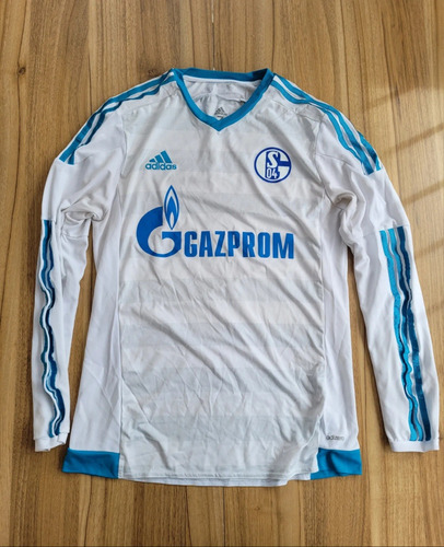 Camisa Schalke 04 Alemanha Jogador Masculina Home 2017 2018