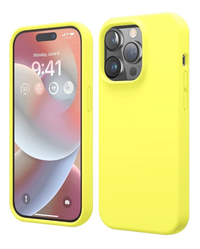 Funda Silicona Gamuza Antigolpe Compatible Todos iPhone 14