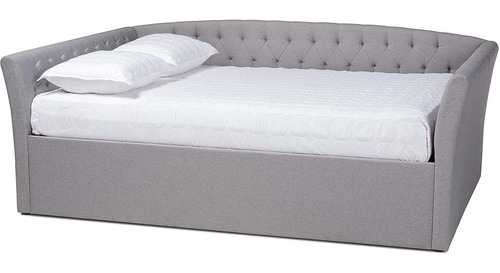 Sofá Cama, Queen, Gris Claro