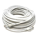 Cable Utp Cat 6 100% Cobre Gigabit Ponchado X 30 Metros