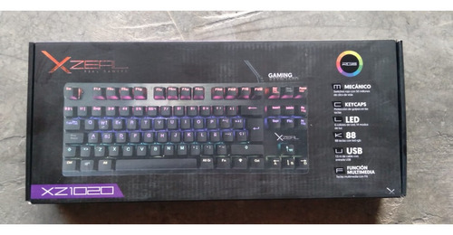 Teclado Gamer Xzeal Xz1020, Teclado Mecánico, Switch Red