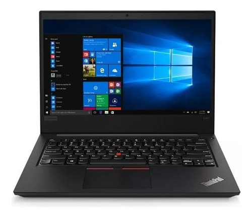 Notebook Lenovo Thinkpad E480 Preta 14 , Intel Core I5 8250u