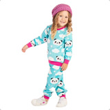 Conjunto Infantil Pelucia Fleece Inverno - Pijama Quentinho