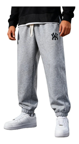 Pantalones Deportivos Rectos For Hombre Gym Ejercicio Jogger