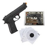 Airsoft Taurus Pt92 Spring M9 Pistol Full Metal Slide C