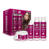 Kit Nh Capilar New Hair Crescimento Forca Com Termo Ativado