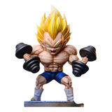 Figura De Juguete Dragon Ball Vegeta For Culturismo Muscle