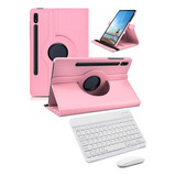 Capa Com Teclado E Mouse P Tablet Samsung Galaxy Fe 12,4