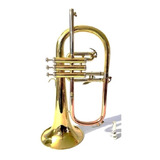 Flugelhorn Sib 3 Pistos C/ Gatilho, Afinação Leadpipe