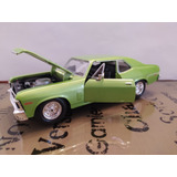 Chevy Nova Maisto 1/24. Nuevo Sin Caja. Verde O Celeste 