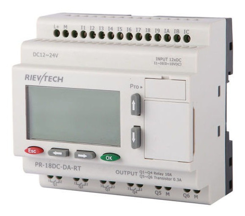 Plc Programable 6di, 6di-ai,  4 Rele 10a + 2 Tro Rievtech