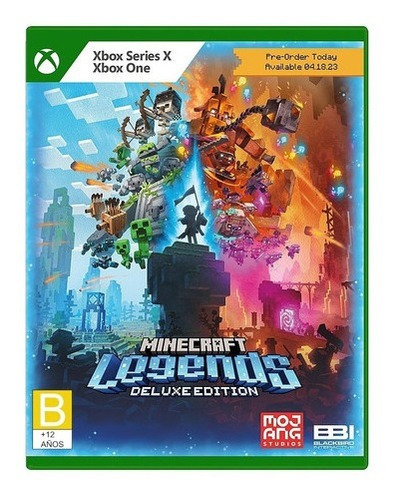 Minecraft Legends Deluxe Edition Xbox Series Xbox One Nuevo