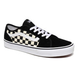 Tênis Filmore Checkerboard Black White Unissex.