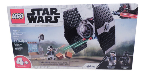 Lego Star Wars Set De Tie Fighter De Ataque De 77 Piezas!!!