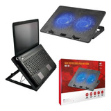 Base Com Cooler Notebook Suporte Ventilado Ultrabook Mac