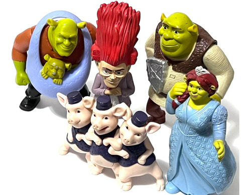 Juguetes Shrek Mcdonalds 2010 X Unidad