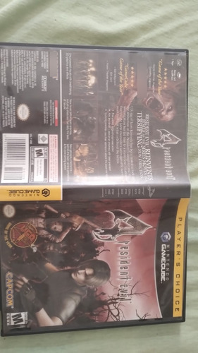 Resident Evil 4 Gamecube Orginal 
