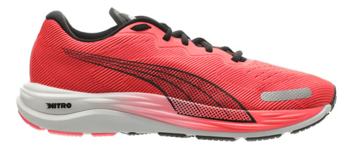 Zapatillas Puma Velocity Nitro 2 Hombre Running Rojo