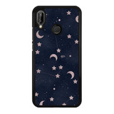 Funda Protector Para Huawei Lunas Tapiz Cielo Galaxia N