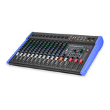 Mezcladora Audio Profesional 380-dsp Mix-alto 12 By Steelpro
