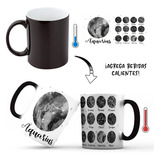 Mug Taza Magico Signo Zodiacal Acuario Colección