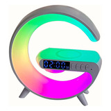 Deslumbrante Audio Bluetooth En Color Con Luz De Reloj