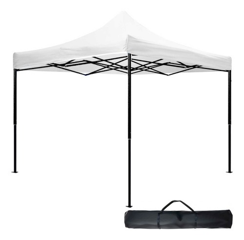 Carpa Toldo 3x3 Plegable Con Lona Impermeable 600d + Bolsa