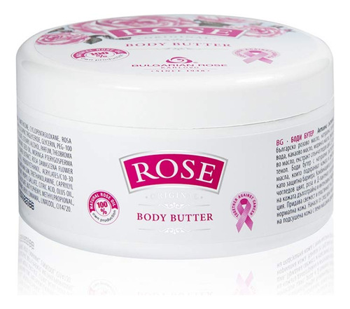 Bulgarian Rose - Mantequilla Corporal Con Aceite Rose Natura