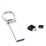 Pendrive Llavero 1tb + Adaptador Usb A Tipo C