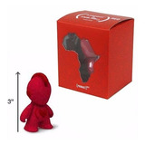 Kidrobot X (red) Bot 3-inch Mascot Vinyl Figure 