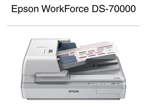 Epson Escáner De Documentos De Gran Formato Ds-70000: 70ppm