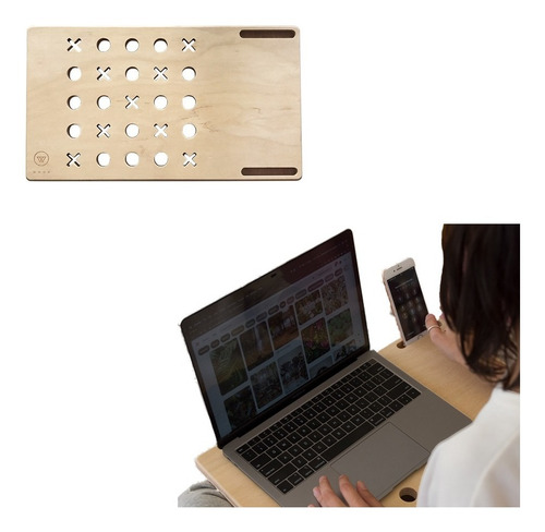 Lap Desk - Bandeja Portátil Para Notebook - Sillón/ Cama