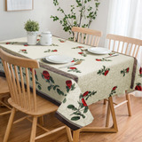 Toalha De Mesa 6 Lugares 2,20m X 1,45m Estampada Em Oferta