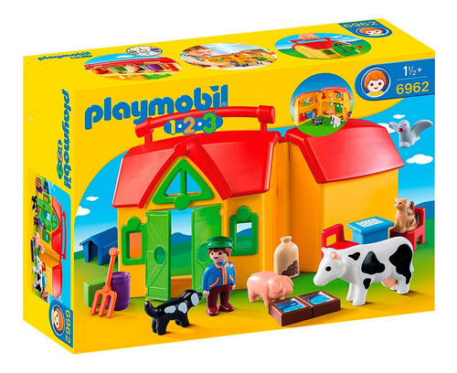 Granja Maletin C/ Animales Playmobil Preschool Ploppy 276962