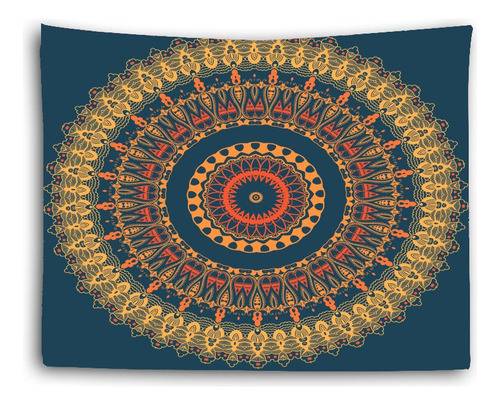 Mandala Manta Decorativa For Colgar En La Pared, Yoga