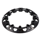 Generic Atv Rueda Llanta Cubierta Negro 10 Pulgadas