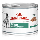 Alimento Royal Canin Veterinary Diet Canine Satiety Weight Management Para Perro Adulto Todos Los Tamaños Sabor Mix En Lata De 195 g