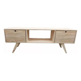 Mueble Para Tv Vintage De Madera 150cm De Largo Nordico