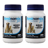 Kit C/ 2 Aminomix Pet Comprimidos - 120 Capsulas Vetnil 180g