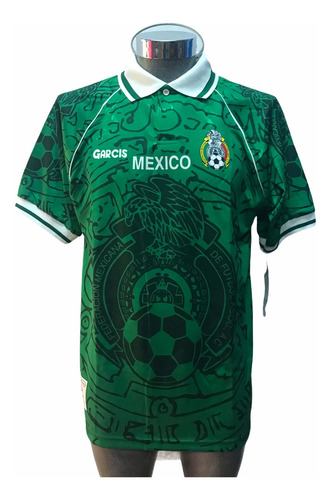 Jersey Garcis Selección Mexicana México Confederaciones 1999