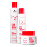 Kit Bonacure Repair Rescue Shampoo Condicionador Mascara