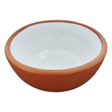 Compotera Mini Cazuela Bowl Cerealero Barro Blanco Unidad