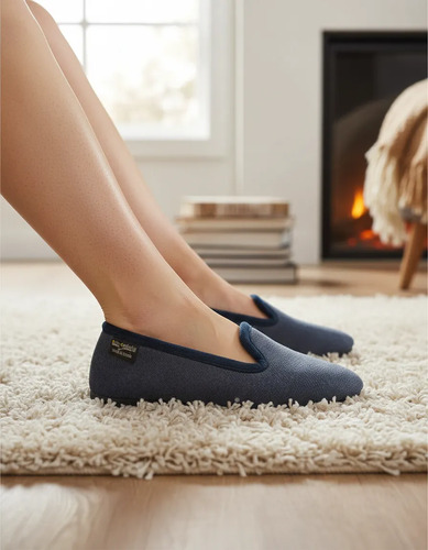 Pantufla Española Extra Confort Mod. 15009 Para Dama