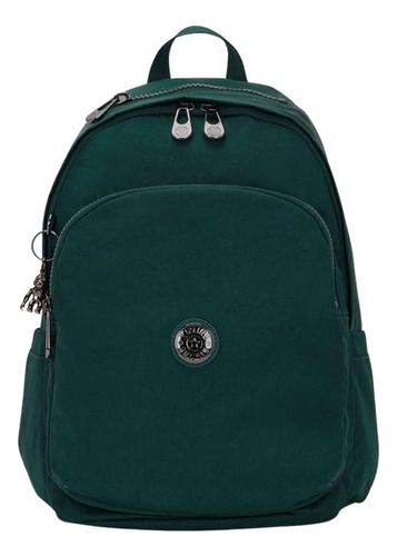 Mochila Mujer Kipling Delia Verde